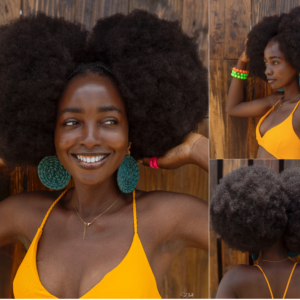 Amina(Afro Puff)