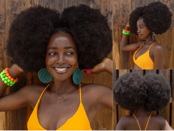 Amina(Afro Puff)